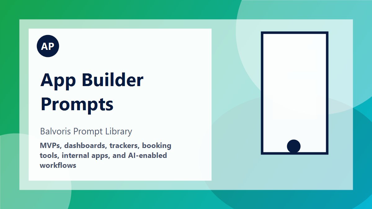 App Builder Prompts category preview