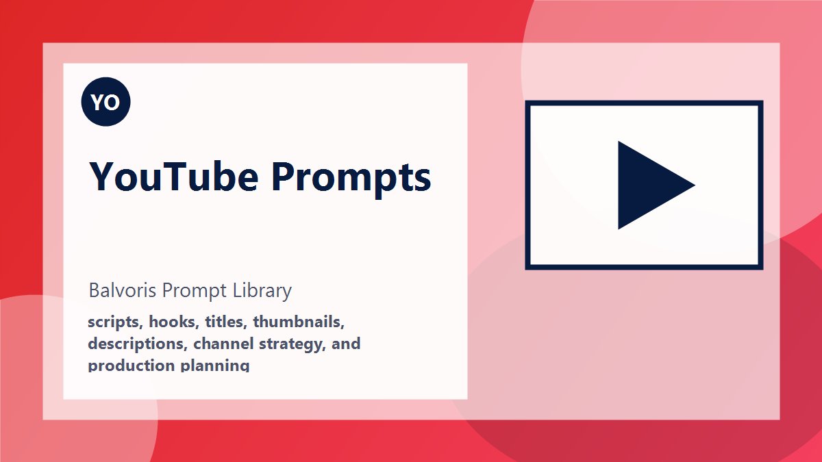 Tutorial Script Prompt preview image